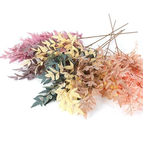 Artificial Plants Nantian Bamboo And Rattan False Flower Ceiling And Plastic Rattan Home Decor Garden Wedding Decoration 90cm
