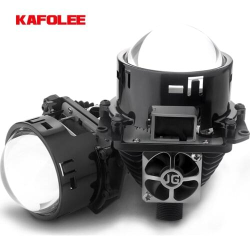 3.0 Inch Bi LED Projector Lens Headlight Retrofit Kit with High Low Beam 6000K Focus Beam Headlamp Matrix Hyperboloid Car DIY