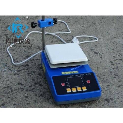 Laboratory Heater Magnetic stirrer hotplate/Magnetic bar/ Digital Magnetic stirrer Mixer/Water Proof hot plate lab (140X140mm)