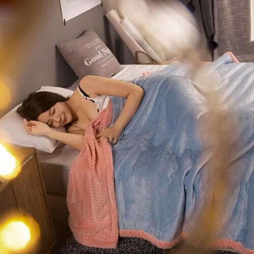 Mantas lisas para camas, manta de Sherpa suave, manta gruesa de franela cálida, manta a cuadros para sofá, manta polar