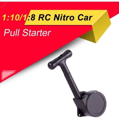 Mini Handle Pull Starter Recoil Start For Redcat HSPR020 1:10/1:8 RC Nitro Car Engine Switch Motor Fittings