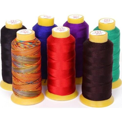 New Product 480yard/roll 0.5mm Nylon Cord Chinese Knot Cord Macrame Rope Thread String DIY Apparel Sewing Material