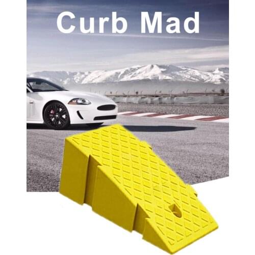 Portable Lightweight Plastic Curb Ramps Heavy Duty Plastic Threshold Ramp Kit Set For Car Bike Motorcycle with 16CM Height 2020