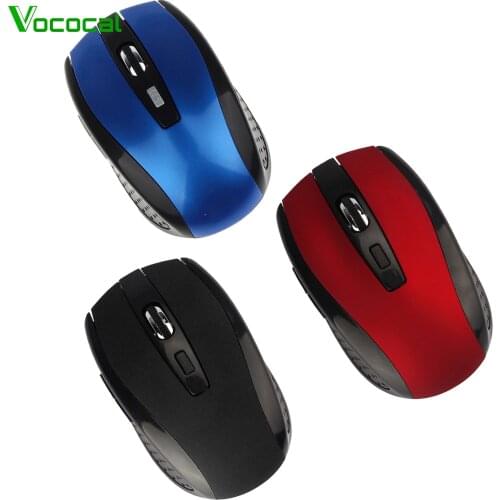 Vococal 2.4GHz 1600DPI Adjustable Wireless Universal Optical Gamer Mouse Mice with 6 Buttons Gaming Mouse for PC Laptop Computer