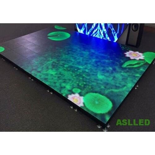 P4.81mm Rental Led Display Panel 500x500mm , DJ Disco LED Dance Floor Led Display Panels Wedding Party Rental