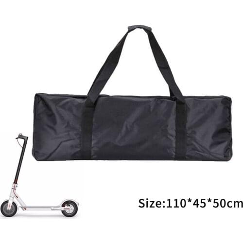 110cm Large Capacity Foldable Scooter Carry Bag for Xiaomi M365 Skateboard Backpack Handbag E-Scooter Zipper Storage Case