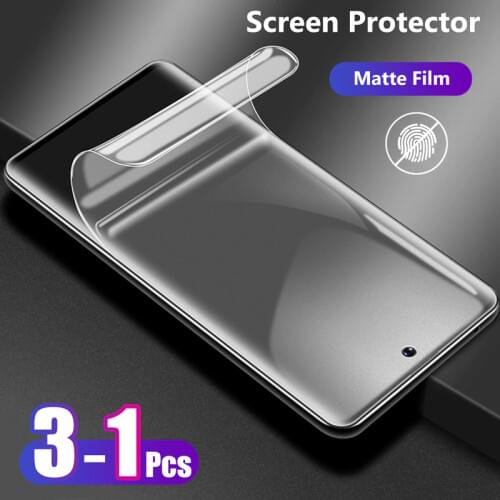 For Samsung Galaxy S20 Ultra S10 S9 S8 Note10 Plus 5G S10e Full Cover Matte Hydrogel Film No Fingerprint Game Screen Protector