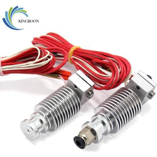 12V E3D V6 3D Print J-head Hotend Remote Direct Long Short Extruder 3D Printer Parts Aluminum Hot End For 1.75mm 3.0mm Filament