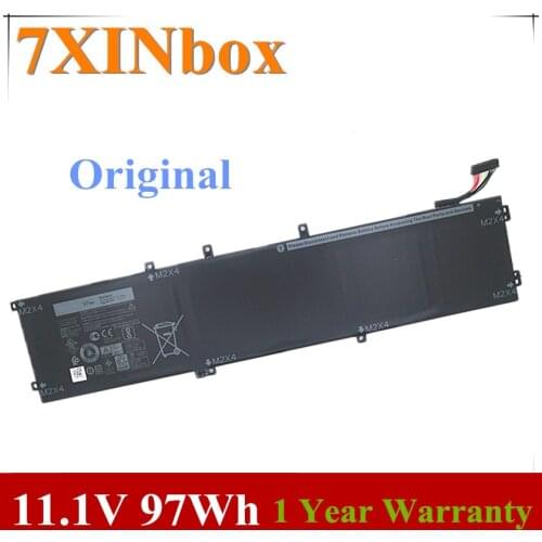 7XINbox 11.4V 97Wh Original 6GTPY 5XJ28 Laptop Battery For Dell Precision 5510 XPS 15 9550 9560 6GTPY 5XJ28 Laptop Tablet