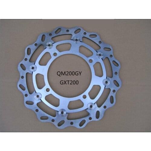 Moto accessory qm250gy front disc brake disc for Suzuki motorcycle QM250GY rear brake disc 250cc front and rear disc brake disc