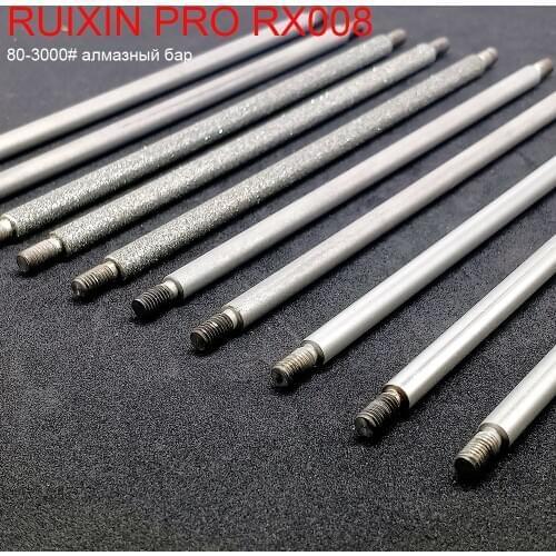 6mm cylinder Diamond whetstone match for Ruixin Rx008 knife sharpener diamond bar Serrated knife,Scimitar knife Tip Grinding