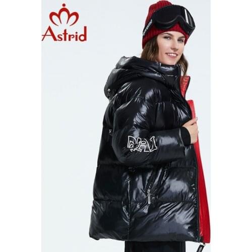 Astrid 2019 Winter new arrival down jacket women thick cotton loose clothing outerwear high quality fashion women coat AR-3036