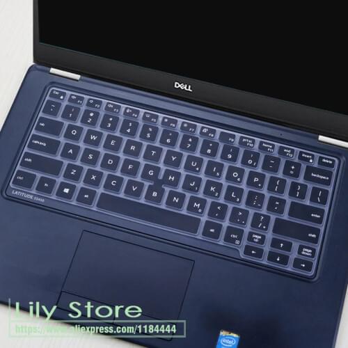 Silicone Notebook laptop Keyboard cover protector skin For DELL LATITUDE 9410 5411 3400 5400 5401 7400 2-in-1 laptop