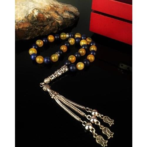 Dr stone natural stone LAPİS LAZULİ Rosary XAH31 439390387