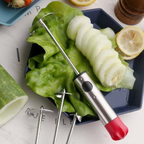1 Set Stainless Steel Core Remover Vegetable Corer Drill Fruit Coring Tool Kitchen Gadget Vegetable Seed Remover Pitter For Home