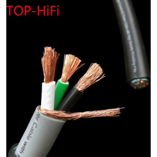 TOP-HiFi Audio Power Cable Power Cord cable Powerline 400 Signature Edition AC Power Cable Line Hi-End Audio Amp Cable