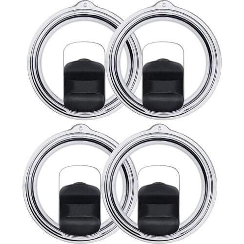 4Pcs 20Oz Tumbler Lid For Rambler Or Old Style RTIC Coffee Tumbler - Replacement For Spillproof Ozark Trail Lids