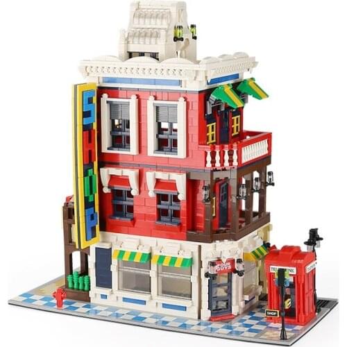 Corner store Creator Expert Bricks City Building Blocks Toys for Children Kids Gifts Model 2332Pcs