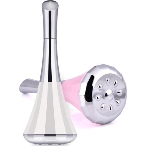 Microcurrent Face Roller Massager Face Lifting Anti-wrinkle Vibration Remover Instrument Skin Tightening Beauty Device Tool