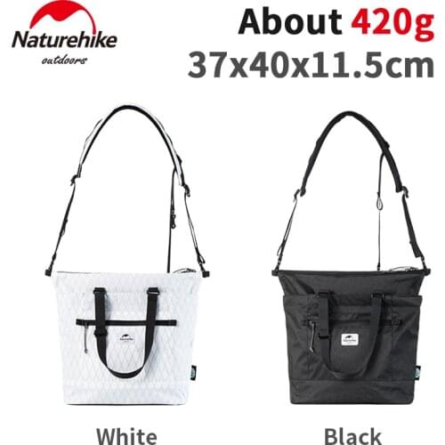 Naturehike Men Women Fashion Satchel High-Capacity Outdoor Travel Hiking Handbag XPAC Fabric Waterproof Leisure Sports Bag