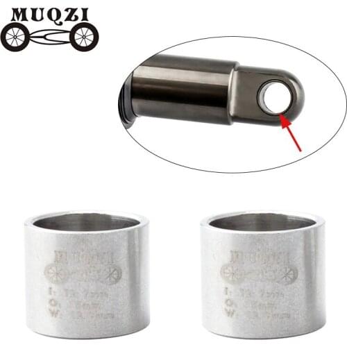 MUQZI Mountain Bike Shock Absorbers DU Bushing 12.7*15*12.7mm Bicycle Stainless Steel Suspension Back Gall Shaft Sleeve