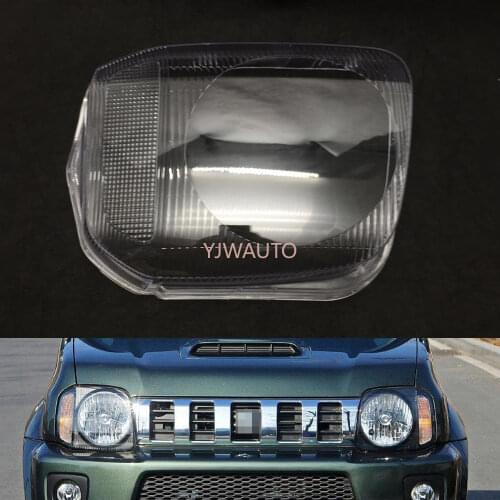 Car Headlight Lens For Suzuki Jimny 2006 2007 2008 ~2014 2015 2016 Headlamp Cover Replacement Auto Shell