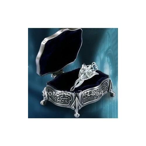 The Arwen Pendant Necklace Silver Color Lord Jewery + Metal Case Packed Perfect Christmas Gift