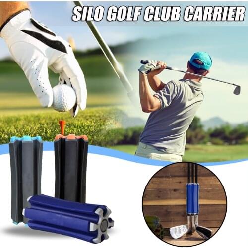 Portable Golf Club Rack The Golf Club Carrier Is A Compact Essential No-bag Days Sports Equipment Storage Bag Stand #G2