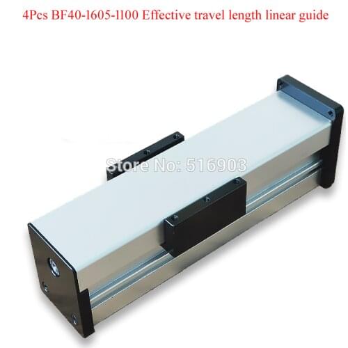 4Pcs BF40-1605-1100mm Effective Stroke Sealed Dust Cover+1Pcs GX150-1605 1500mm Effective Travel with Dust cover