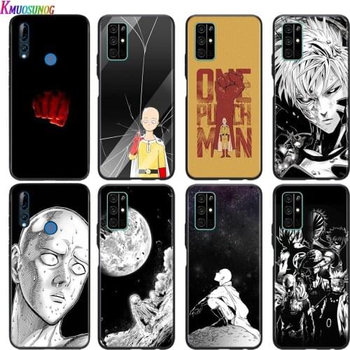 ONE-PUNCH MAN Silicone Cover For Honor 30 30S V30 V20 9N 9S 9A 9C 20S 20E X10 20 7C Lite Pro Plus Phone Case