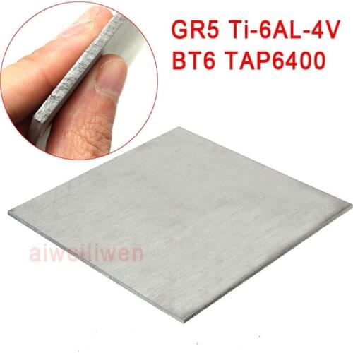 5mm 450mm200mm Grade 5 gr5 titanium Ti-6AL-4V plate titanium alloy sheet BT6 TAP6400 Special for ultrasonic medical treatment