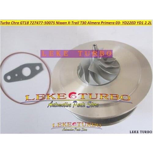 Oil Cooled Turbo cartridge CHRA Core GT1849V 727477 727477-5006S 14411-AW40A 14411AW400 For Nissan Almera Primera 2.2L Di Dci