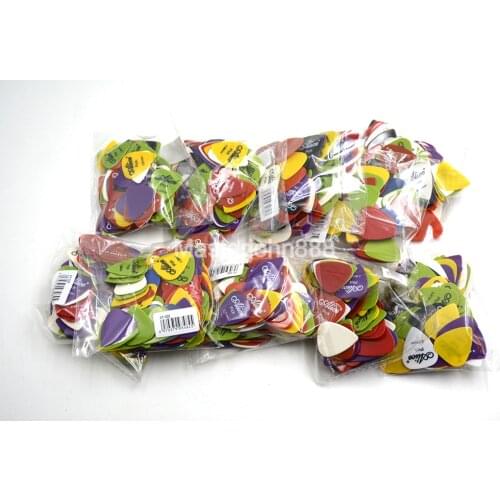 Thousand of Alice Smooth Nylon Electric/Acoustic Guitar Picks 6 Thickness Optional Free Shipping