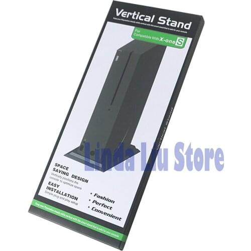 Vertical Host Stand Dock Space saving design Cooling Mount Cradle Holder for Microsoft Xbox One S Console