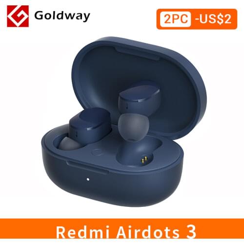 Xiaomi Redmi AirDots 3 TWS Mi True Wireless Bluetooth 5.2 Earphone Auto Link Qualcomm Chip Touch Control Apt-X Adaptive Headset