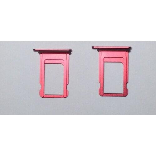 For iphone8 iphone8plus Sim Card Reader Tray Socket Slot Holder Single Dual SIM Replacement Part