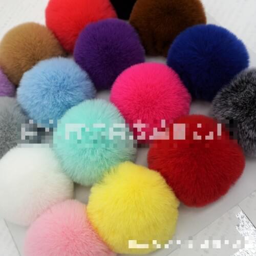 1pcs Diy Pompom Ball 8cm Imitate Rabbit Fur Balls Pom Poms Crafts Sewing On Knitted Scarf Hats Fur Pompon Diy Crafts Materials