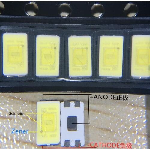 1000PCS WELLYPOWER LED LCD Backlight TV Application Middle Power LED Backlight 0.5W 3V 5630 Cool white LCD TV Backlight