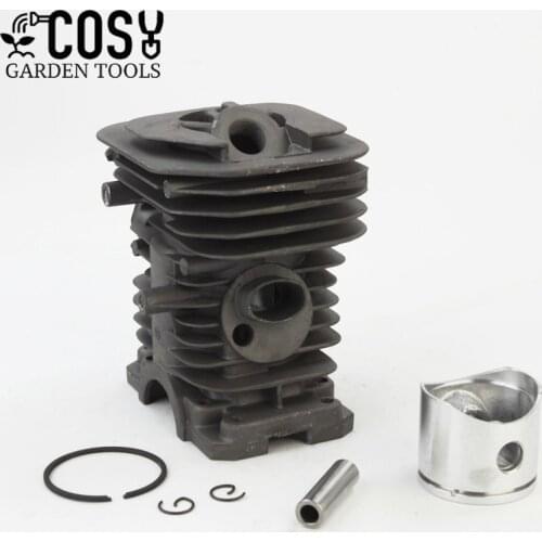 40mm Cylinder Piston Assembly For Husqvarna142 Chainsaw Gasoline chain saw Replacement Parts Accessories