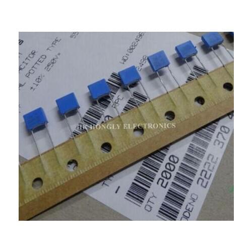 50PCS MKT370 250V MKT 370 0.01UF 0.047UF 10NF 47NF 103 473 P=5MM FILM CAPACITOR