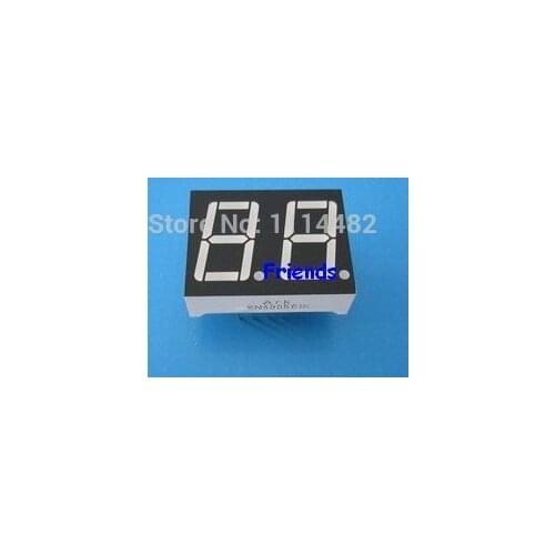 Free Shipping 20 PCS LD-5261AG 2 Digit 0.56" GREEN 7 SEGMENT LED DISPLAY COMMON CATHODE