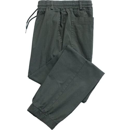 Spring/summer/autumn stretch pants mens loose all-match trendy footwear camouflage overalls casual pants labor insurance work p