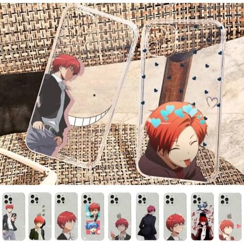 Anime Assassination Classroom Akabane Karma Phone Case for iPhone 11 12 pro XS MAX 8 7 6 6S Plus X 5S SE 2020 XR case