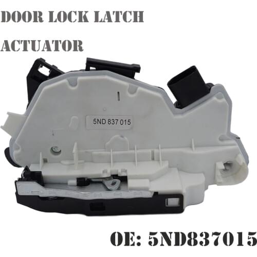 FL 5N1 837 015 A C E 5ND837015 1S1837015C 5N1837015 Door Lock Latch Actuator For VW Amarok Tiguan Skoda Superb II Fabia 5J