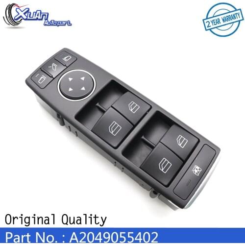 XUAN Power Window Control Master Switch A2049055402 For Mercedes-Benz W212 E-Class W204 C-Class C250 C300 C350 E350 E400 A207