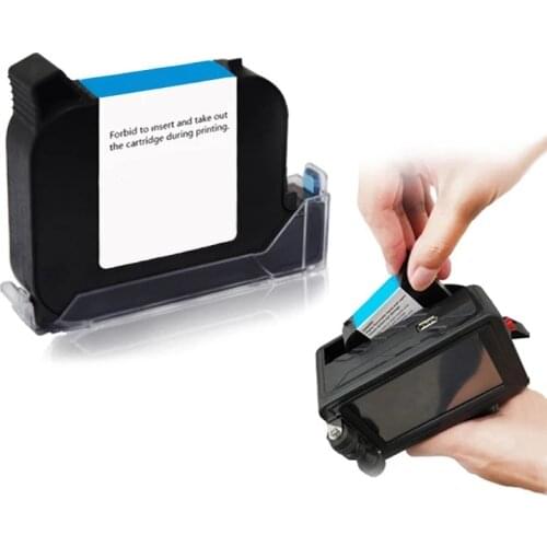 2588 42ML Black Ink Cartridge Quick-Drying 12.7mm Print Height Universal for Handheld Inkjet Printer #R35