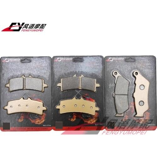 Motorcycle metal sintering brake pads For Ducati Diavel ABS Carbon 11-18 Chromo AMG Dark Strada Diesel 1200 S Multistrada