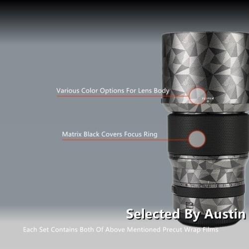 Lens Decal Skin Sticker For FUJI GF 110 f2.0 Protector Anti-scratch Wrap Film Cover