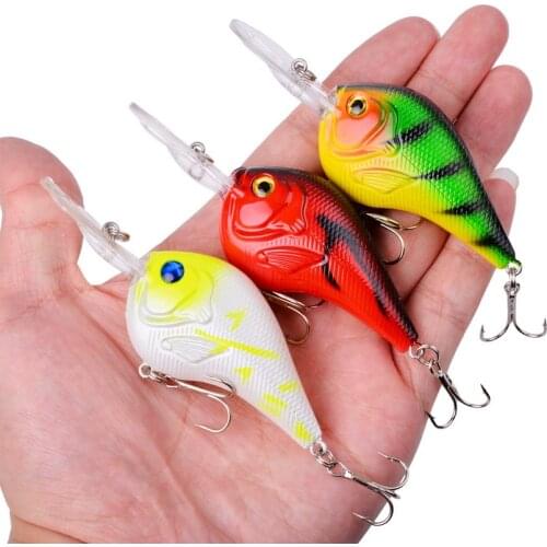 Crank Fishing Lure 9.5cm 11g Swimbait Crankbait Diving 1.5m-3m Artificial Hard bait Bass Fish wobbler lures Fishing Tackle