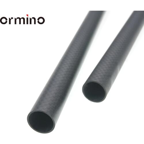 Ormino 2PCS 17mm Carbon Fiber Tube 17X15X500mm tube Quadcopter Hexacopter Frame arm Landing Gear Rc Drone kit Multicopter Diy